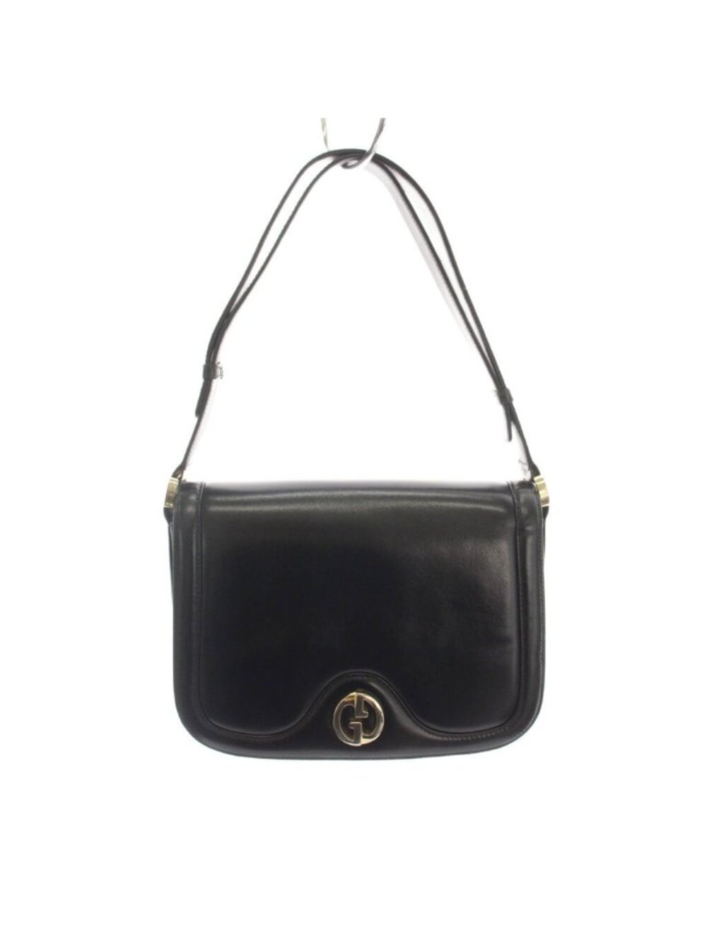 Gucci Vintage Shoulder Bag Leather Coin